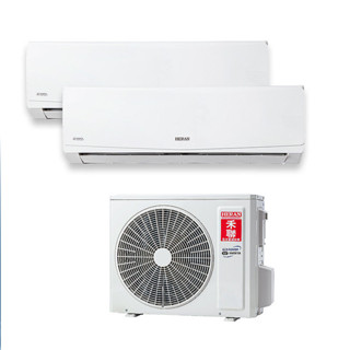 禾聯【HM5-SK120H/HI-SK50H/HI-SK72H】一對二變頻分離式冷氣(冷暖型)1級(含標準安裝)