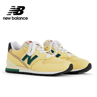 【New Balance】 NB 美製復古鞋 中性 鵝黃色 U996TD-D楦 996 英美鞋