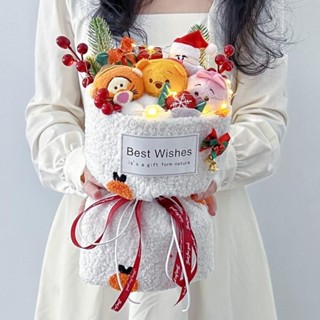 維尼熊 毛絨公仔 情人節禮物 生日禮物 兒童玩偶 花束娃娃 女生禮物 卡通玩偶 萌娃娃 抱枕玩偶