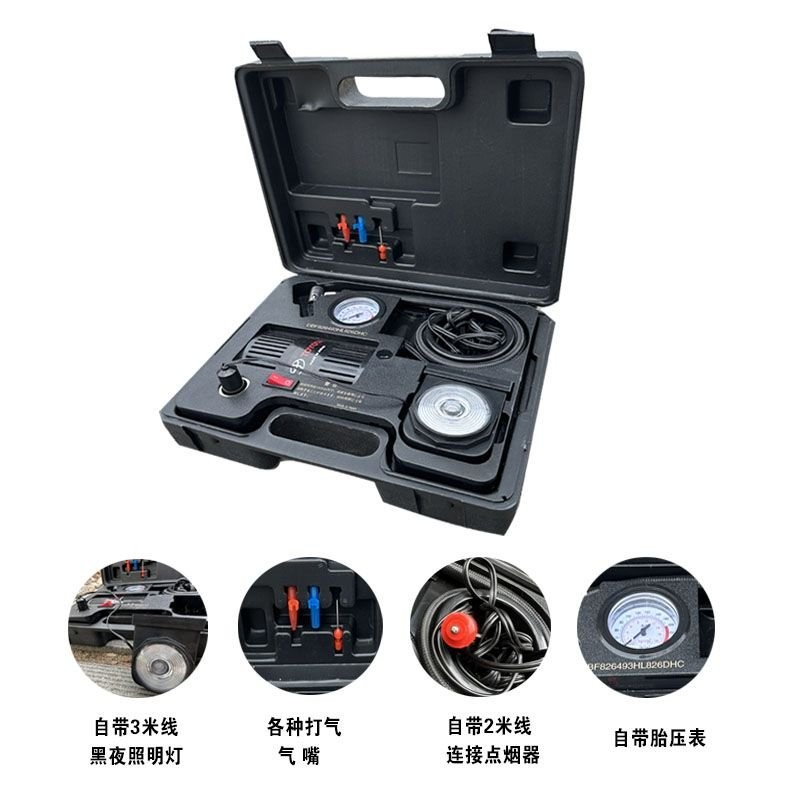 🔥限時下殺🔥適用日本豐田TOYOTA原裝車載充氣泵胎壓數顯自動充氣兩用便攜 JSPF