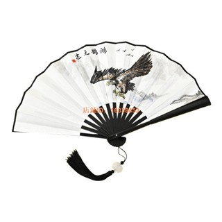 (過去amIi) 扇子摺扇雅扇堂扇子摺扇風男士小巧兒童漢服折疊扇古風霸氣黑色龍扇子扇子風扇風摺扇小奈