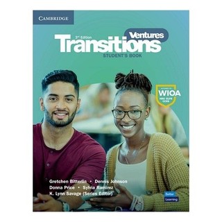 [華通書坊]Ventures Transitions Level 5 學生課本(3版) Bitterlin 9781108925204
