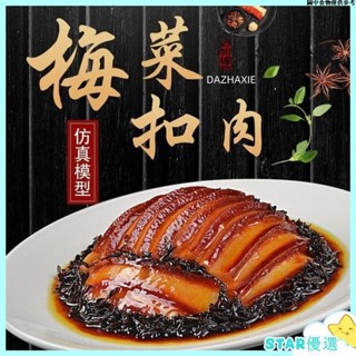 🔥桃園出貨🔥 新品模擬食品模型 餐廳美食擺件食物模具假菜樣品 中餐樣品小炒