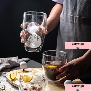 /特價/直銷/水杯 咖啡杯 耐熱雙層玻璃杯 啤酒杯 手工威士忌玻璃杯 茶杯 防燙隔熱杯 蛋形玻璃杯 杯子