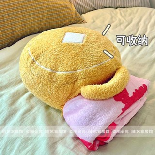 🍉臺灣限定🍉【公主請發財】招財貓刺繡抱枕被兩用｜辦公室午睡神器×學生宿舍蓋毯｜開運金線刺繡｜羽絲絨四季可用｜可機洗懶人救