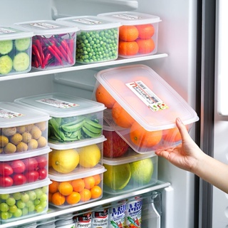 冰箱收納保鮮盒塑料微波爐飯盒密封盒便攜分隔便當盒水果盒儲物盒