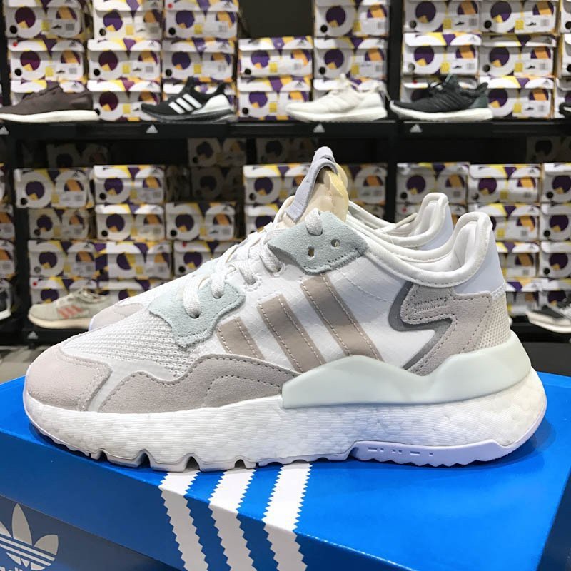 愛迪達Adidas Nite Jogger Boost 夜行者3M反光休閒女鞋慢跑鞋子EG9197