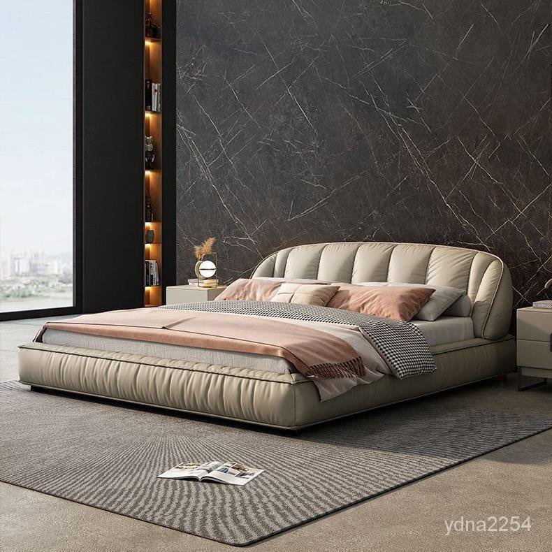 【King&amp;Queen】山姆傢具 床 床架 氣壓床2023年新款現代簡約雙人床架 單人床架 雙人床 高架床 掀床 臥室床