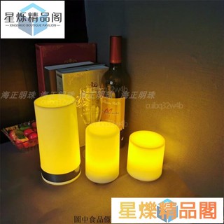 【桃園出貨】🌙🌙創意新款復古led酒吧檯燈充電餐廳戶外桌燈咖啡廳裝飾桌面小夜燈💝好物推薦