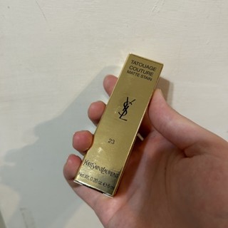 Ysl唇釉 時尚印記絲絨唇露 23純裸主義