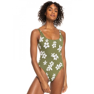 ROXY - RETRO ONE PIECE 女款 一件式泳裝 連身泳裝 軍綠 女泳裝 女泳衣