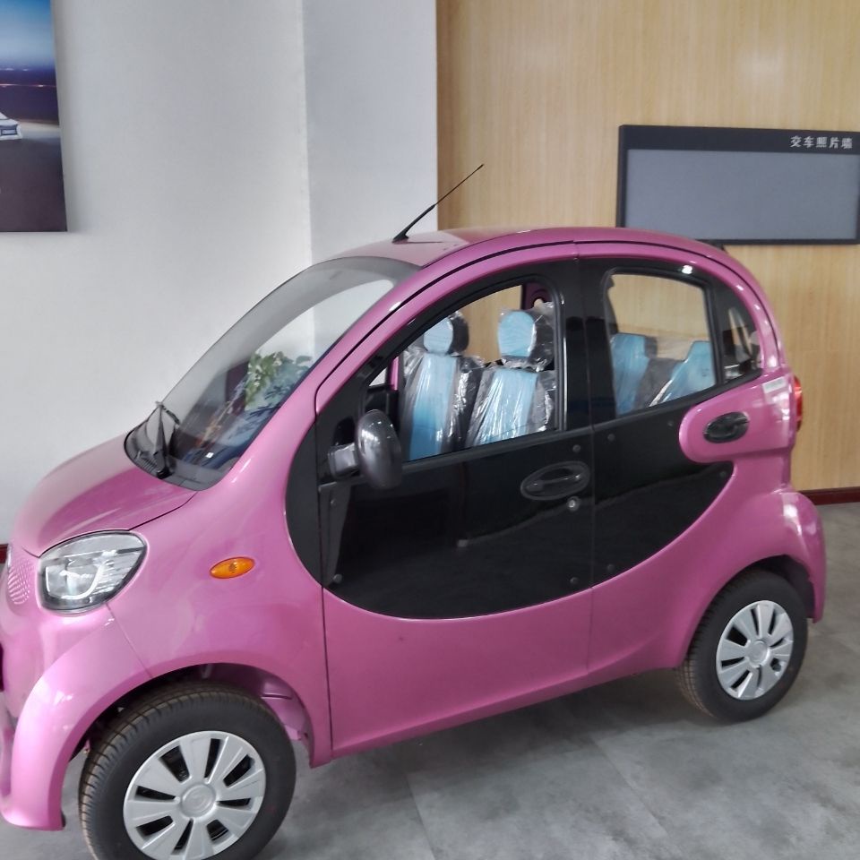 【特價優惠】麗馳米咖新能源四輪電動汽車成人小型家用代步工具電轎接送孩子用