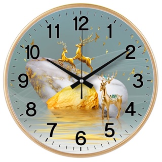 時鐘 裝飾 電子時鐘 時鐘掛鐘 壁掛時鐘 靜音時鐘 新款掛鐘客廳鐘表簡約北歐時尚家用時鐘掛墻表現代創意個性石英鐘