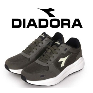 DIADORA 男鞋 輕量透氣 減壓彈力鞋墊 後跟康特杯包覆設計 生活時尚運動慢跑鞋 深綠(DA71356)
