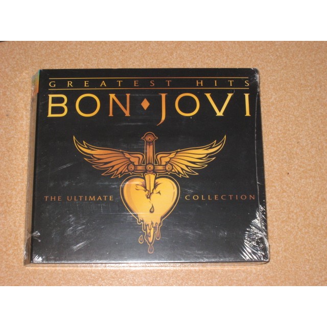 正版 2CD《邦喬飛》搖滾國歌 超級精選雙碟版／  Bon Jovi Greatest Hits(進口盤)全新未拆