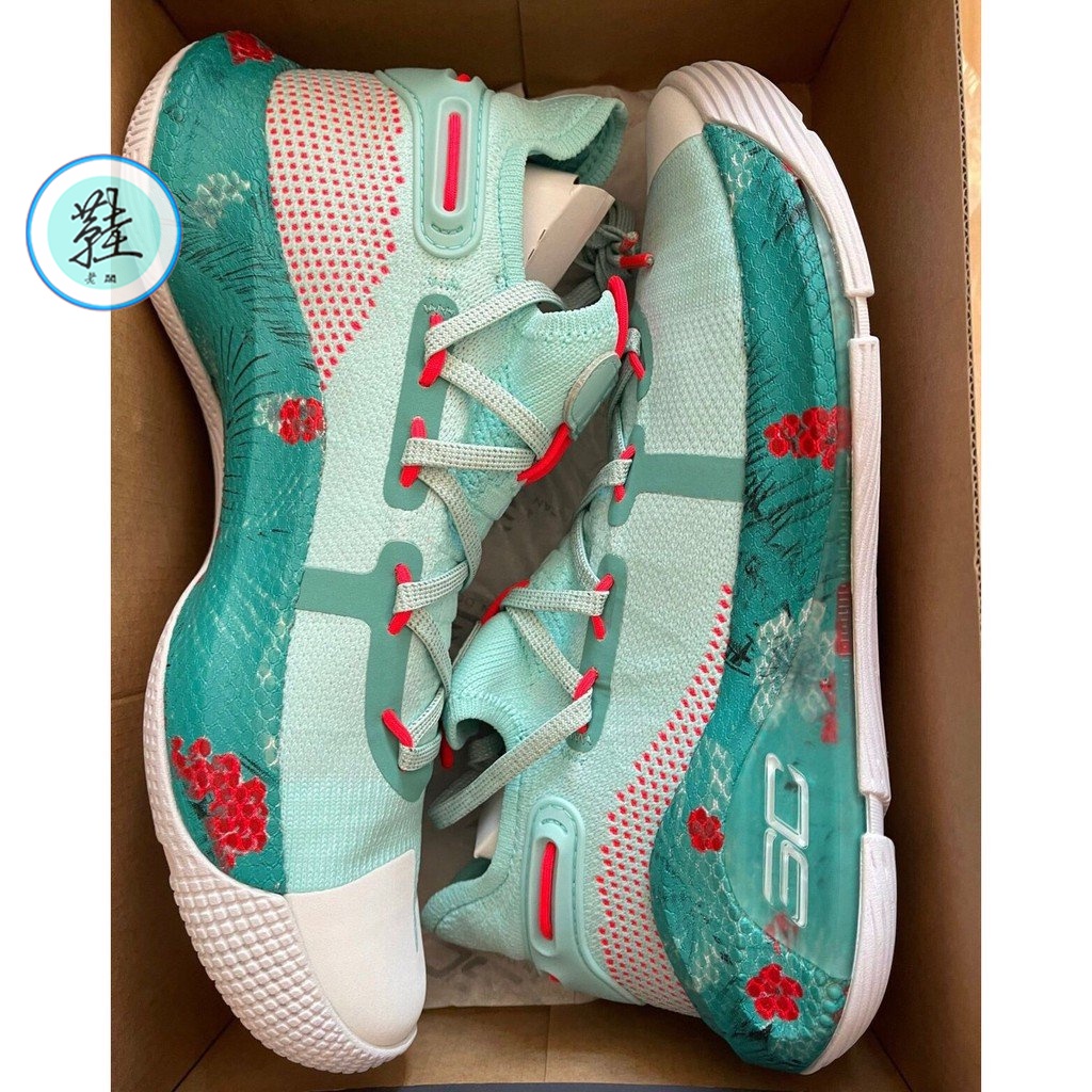 Under Armour Curry 6 海藍 3022386-305 籃球鞋