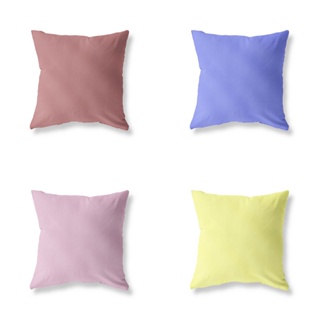 北歐簡約紫色抱枕套 加大尺寸70×70 60×60 50×50居家裝飾客廳沙發素色抱 枕靠墊臥室床頭靠枕沙發靠背腰枕套