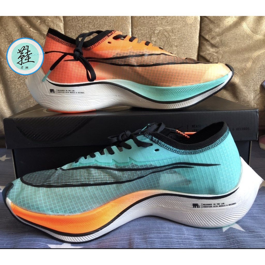 Nike Zoom X vaporfly Next % Eext% 青橙鴛鴦 超級運動跑鞋 CD4553-300