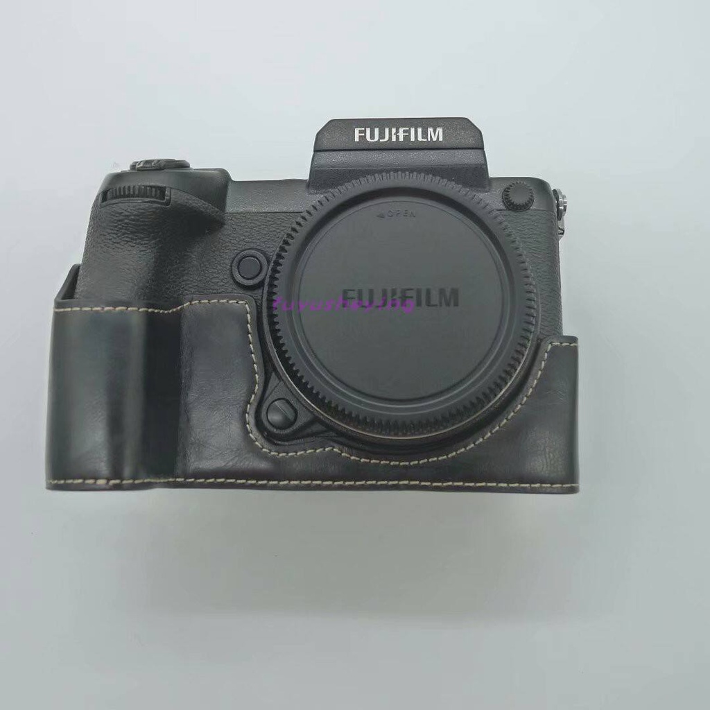 ♘○適用富士GFX50S相機包底座GFX50S II GFX50R GFX100S半套保護皮套