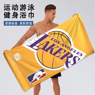 【CP值/高】NBA籃球運動毛巾吸汗速幹健身跑步大號游泳沙灘浴巾男吸水不掉毛