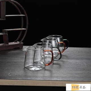 現貨 家用公道杯分茶器透明加厚玻璃功夫茶具一件式大容量全套玻璃公杯 LGPTWXC