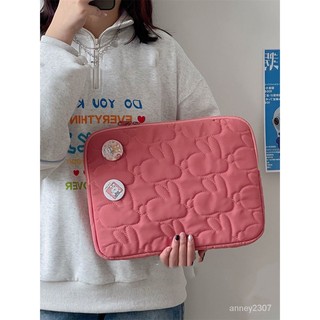 可愛兔子平板收納包 ipad 收納包 11吋 iPadpro 防水平板保護套 macbook內膽包14吋 筆電收納包 女