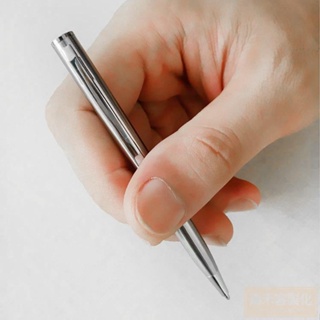 【客製化】【原子筆】簡易 便攜 金屬 旋轉原子筆 創意 迷你細短不鏽鋼 原子筆 商務訂製 禮品筆