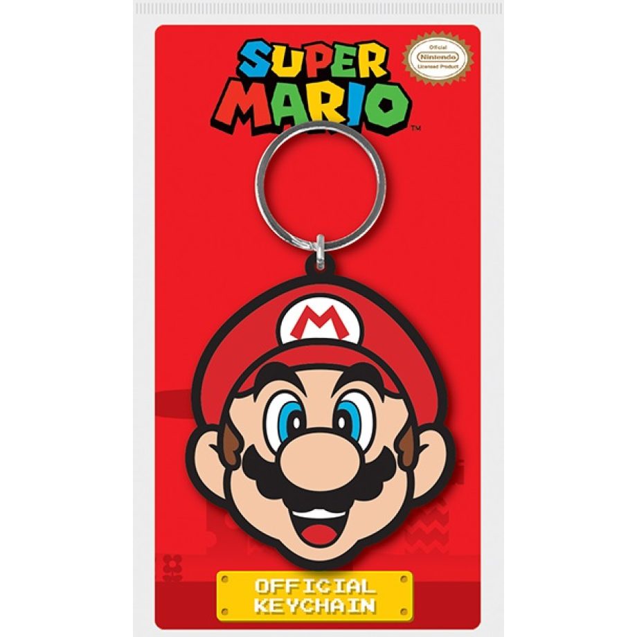 【任天堂】超級瑪利歐(瑪利歐) 橡膠鑰匙圈* 墊腳石購物網