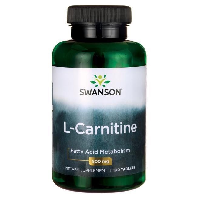 【Swanson】免運 L-Carnitine 左旋肉鹼 卡尼丁 500mg 100顆