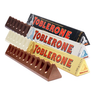 心心美食坊億滋進口瑞士Toblerone三角100g*4黑巧白巧牛奶巧克力糖果正品