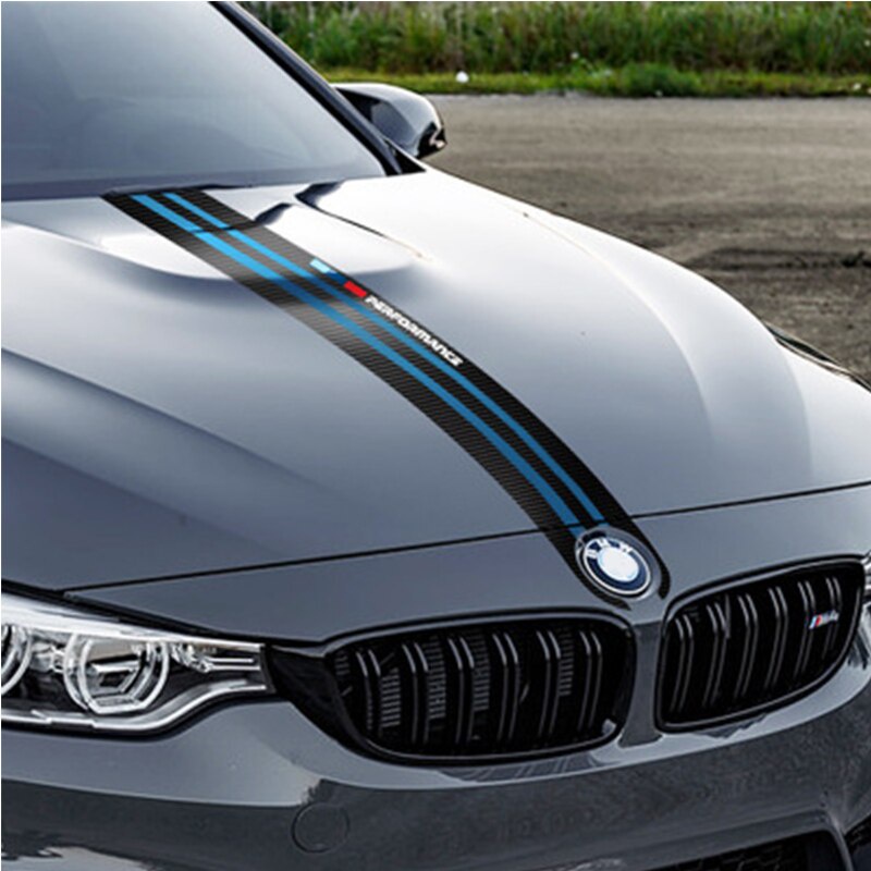 ✨寶馬汽車碳纖維貼紙 BMW引擎蓋貼紙 車身拉花貼 碳纖維機蓋貼 E60 E90 F10 F30 G20 G30