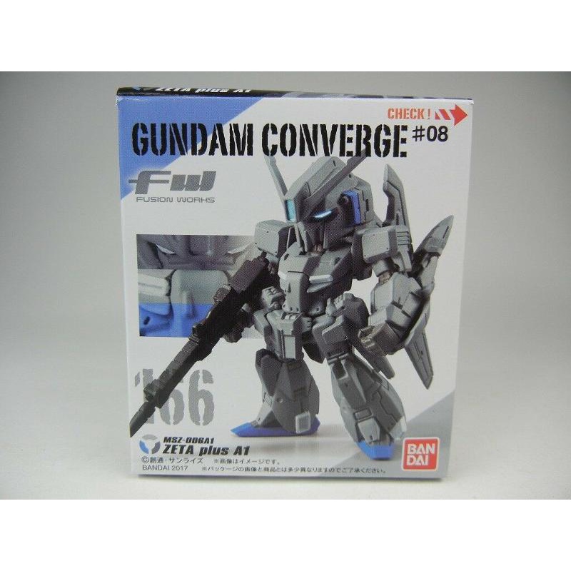 日版 優盒 Z鋼彈 fw gundam  #08  166  msz-006 a1 zeta plus 萬代 A1 C1