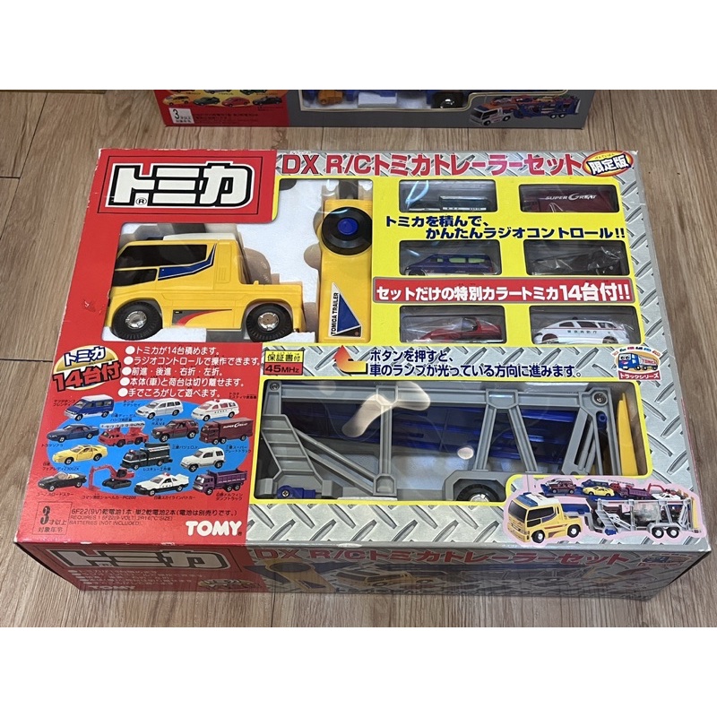 [TAKARA TOMY] Tomica 絕版 稀少 拆檢 DX R/C 遙控 車輛運輸車 14台付 絕版車 限定版