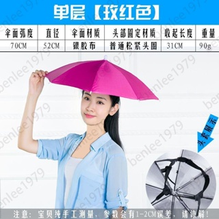 ⭐台灣出貨⭐兒童款雨傘帽 雨傘帽 遮陽帽 晴雨傘 遮陽帽傘 遮陽傘 頭戴雨傘 雨傘 帽子傘 釣魚傘