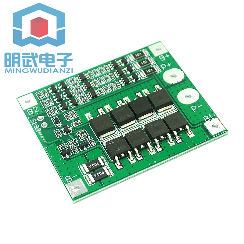 台灣現貨 開統編 3串12V18650鋰電池保護板 11.1V 12.6V帶均衡25A過流過充過放保護