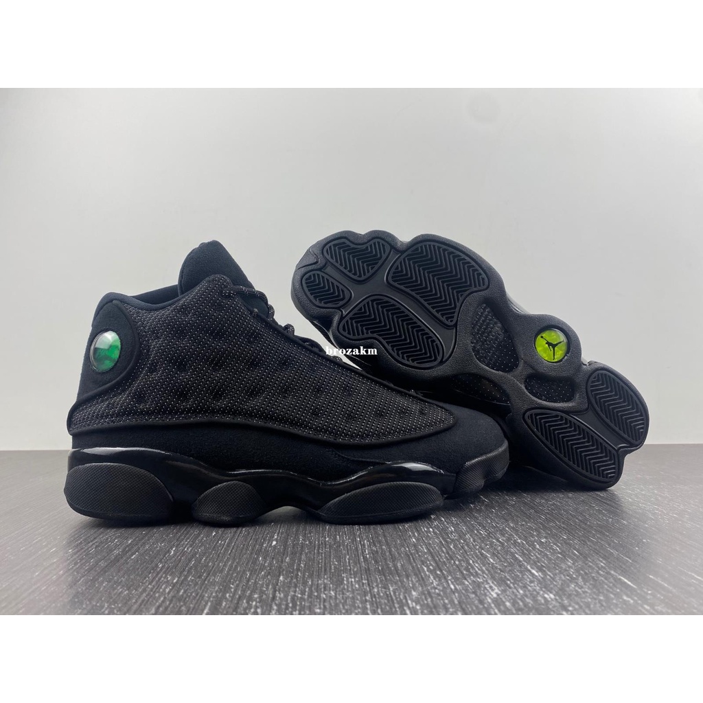 Air Jordan 13 “Black Cat”反光 黑貓 全黑 實戰 籃球鞋414571-011