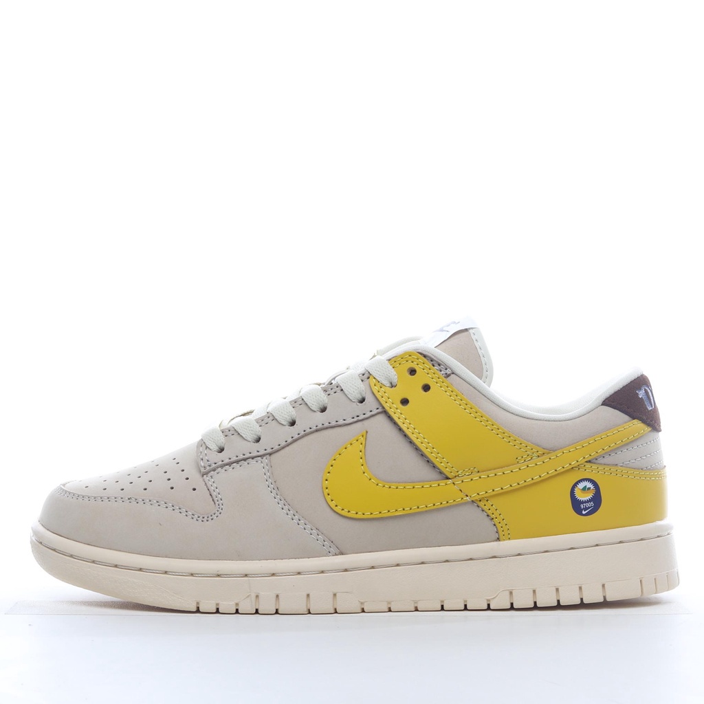 NlKE Dunk Low "Banana”椰奶黃 香蕉 黃白 經典 滑板鞋 DR5487-100