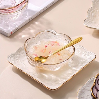 ❄️滾石百貨旗艦店2❄️透明玻璃碗燕窝碗精致甜品碗糖水银耳汤碗盅冰淇淋甜点冰粉碗家用