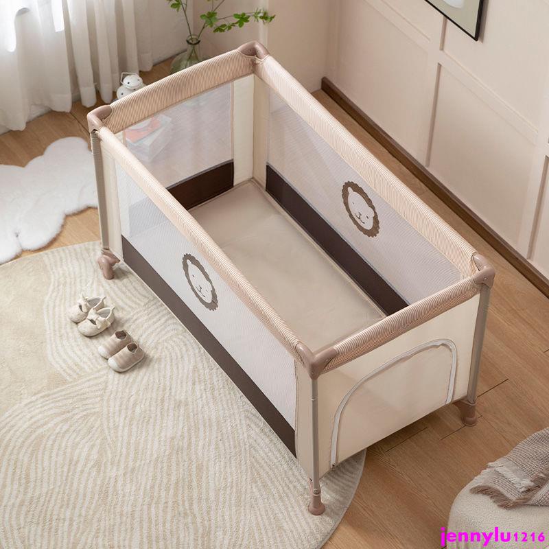 # 熱銷 新生兒嬰兒床可折疊bb床輕便攜式寶寶旅行床游戲圍欄床多功能移動