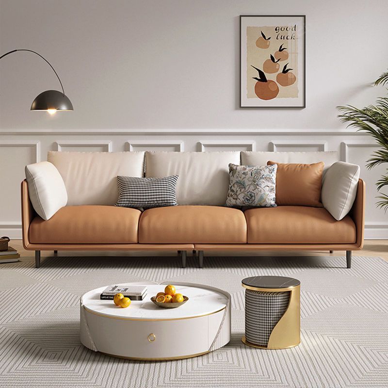 Ouniu丨 免運 免洗科技佈藝沙發 客廳小戶型沙發 極簡輕奢北歐風沙發 現代簡約三人組合沙發 網紅款