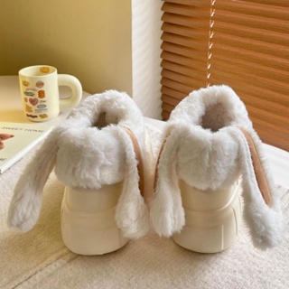 防水雪地靴高檔冬季加厚保暖刷毛厚底防滑甜美士棉鞋