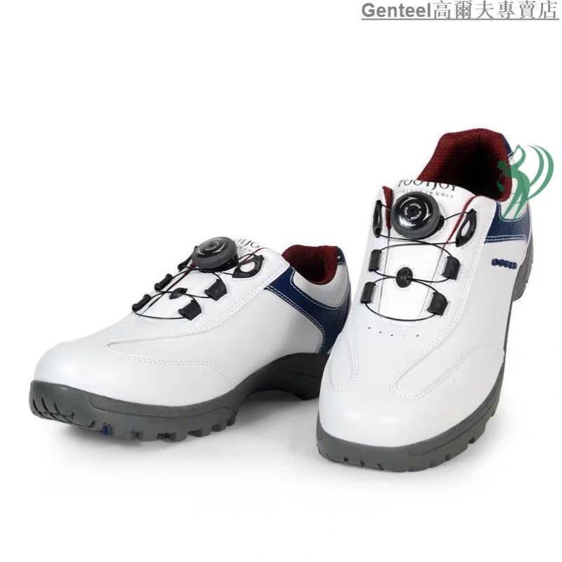 球鞋爆款推薦FootJoy FJ高爾夫球鞋男士防水運動男鞋高爾夫球鞋BOA旋轉鞋帶輕質設計202161YYD