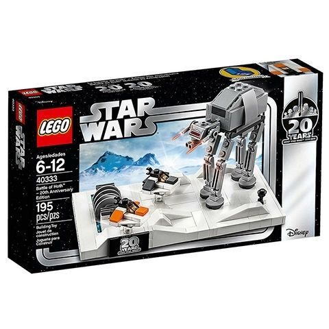 LEGO樂高 40333星球大戰系列 20周年霍斯戰役拼插積木 玩具 動漫禮物