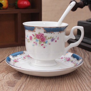 茶道 骨瓷 咖啡杯 英式 紅茶杯 下午茶 茶具 家用 奢華 歐式 精緻 禮盒組