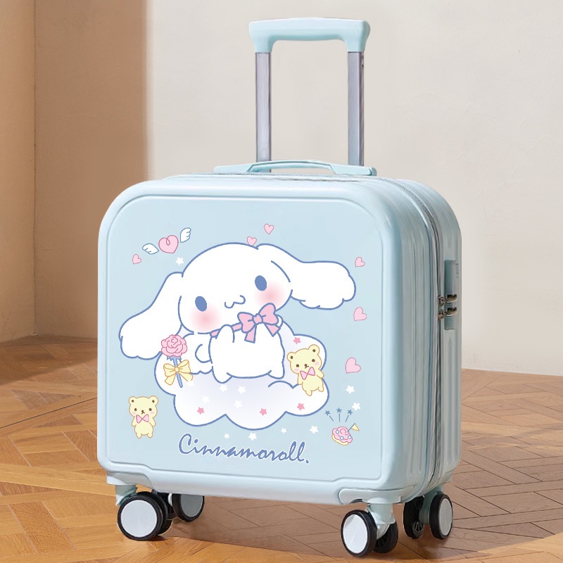 新品熱銷  18寸行李箱卡通迷你登機箱輕便靜音輪可坐兒童行李箱小包小學生 RTQF
