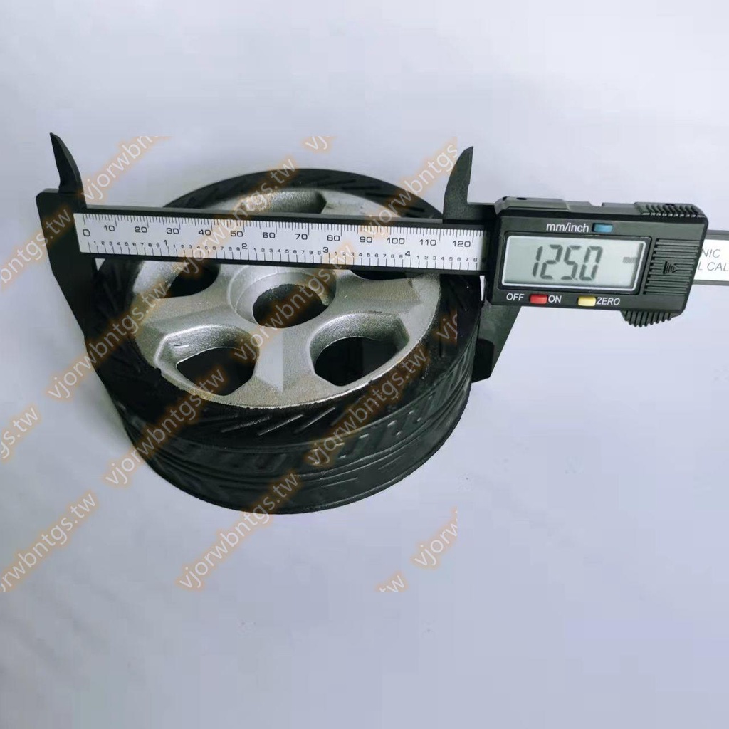 電動伸縮門機頭輪子驅動輪直徑125電動大門鑄鋁橡膠主動輪大輪子暢銷無憂ioz