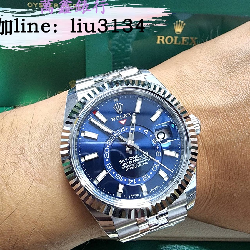 Rolex 勞力士 Sky Dweller 326934 藍面 天行者 珠帶 326935 326235 年曆