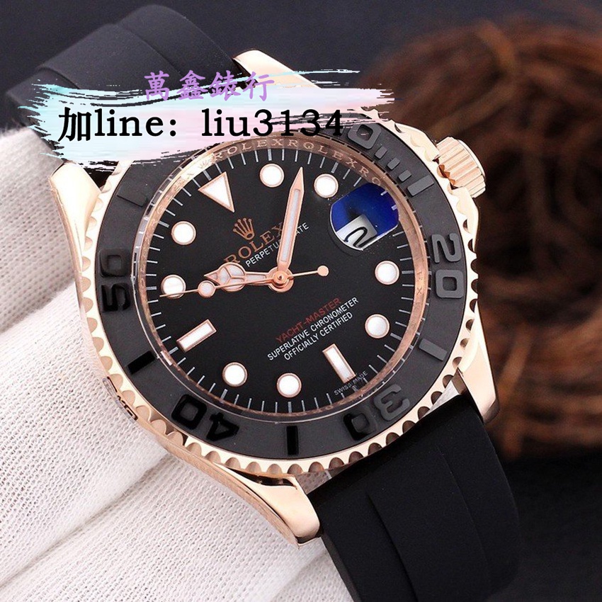 勞力士Rolex手錶40mm3針潛水遊艇系列陶瓷圈商務頂級腕錶男士全自動機械機芯機械錶勞力士時尚商務男錶