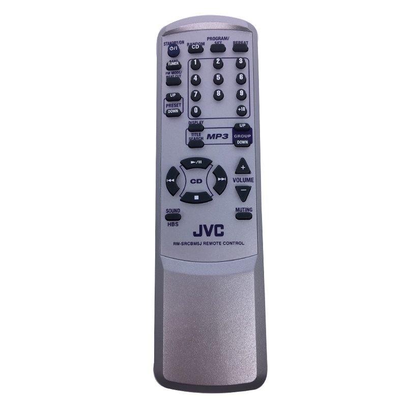 ㊣【可直接使用】適用于JVC適用音響遙控器RM-SRCBM5J MP3 CD收音組合音響家用遙控器家用遙控器