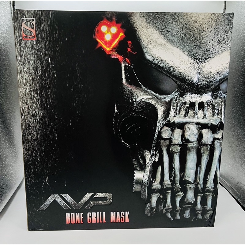 🌼瓜瓜雜貨🌼【全新正版】🔥全新未拆封  Sideshow AVP BONE GRILL MASK  限量500體 有編號